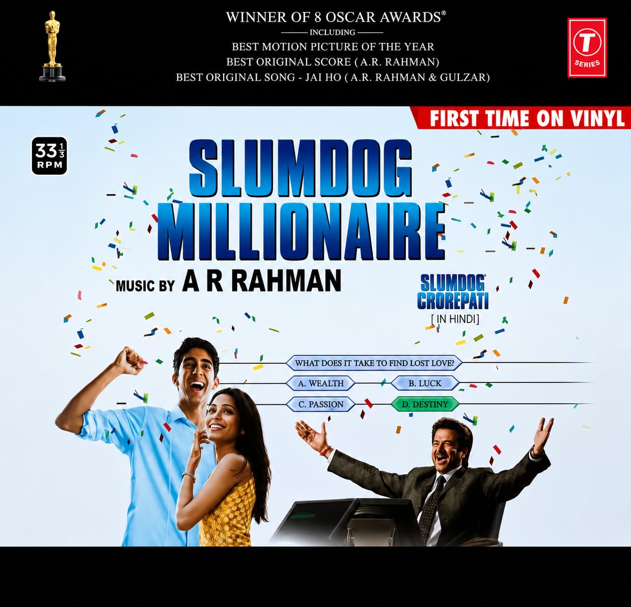 SLUMDOG MILLIONAIRE - VINYL RECORD